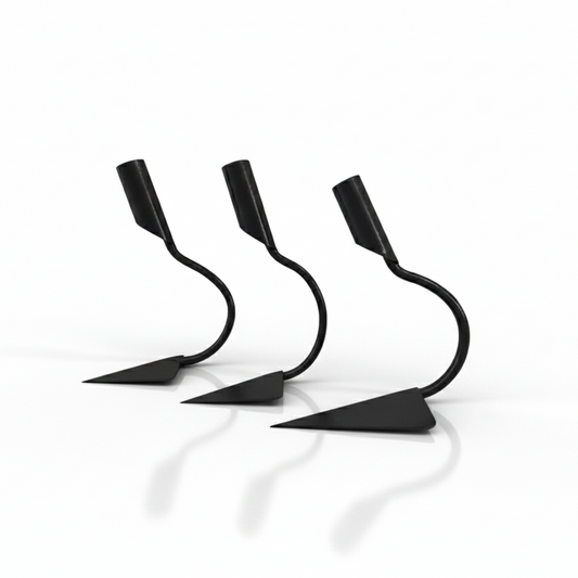 Furrow maker set of 3 tools