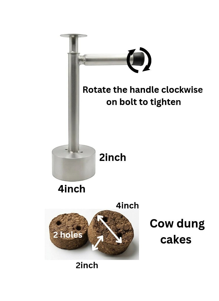 cow dung cakes
